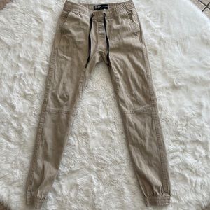 Brooklyn Cloth The Jogger Pants Size Medium Small Brown